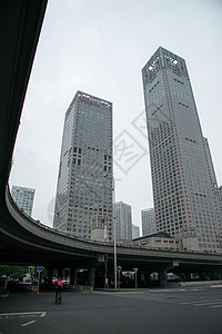城市CBD的摩天大楼景象图片
