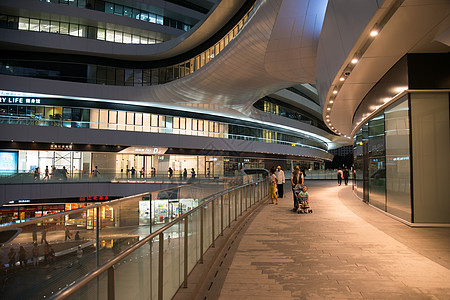 北京望京soho北京城市建筑购物广场背景