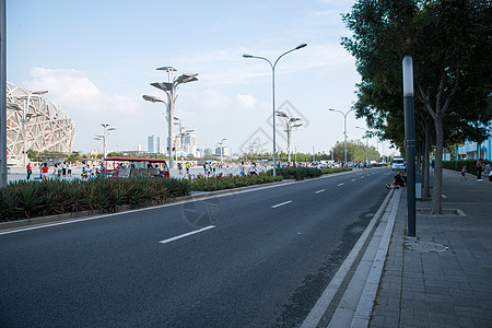 旅游胜地城市旅游目的地北京体育场鸟巢图片