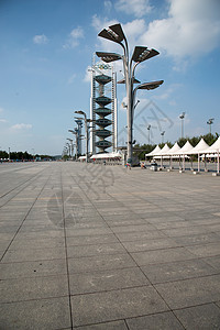 国内著名景点广场旅行北京奥体中心图片