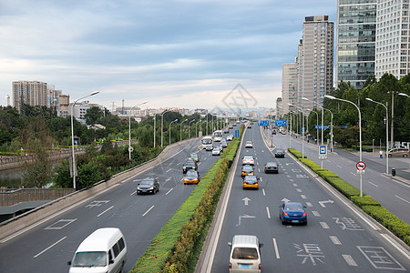 城市道路办公大楼北京城市建筑图片