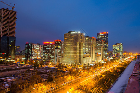 北京市区的城市建筑和高楼图片