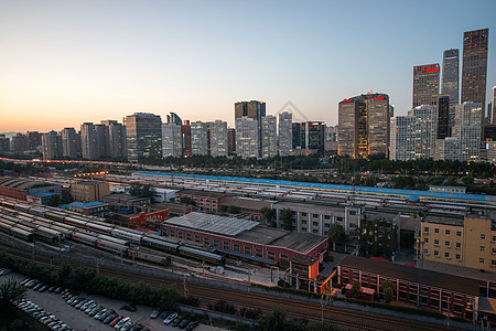 北京市区的城市建筑和高楼图片