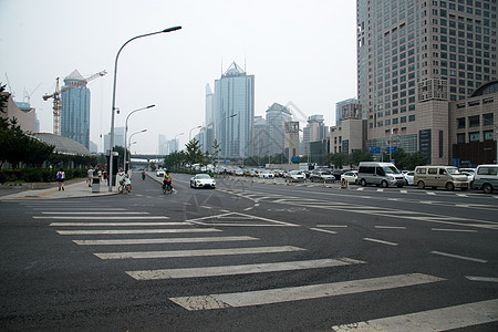 北京城市建筑和道路图片