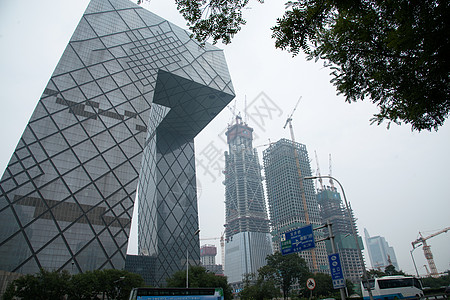 北京 大楼宏伟北京城市建筑背景