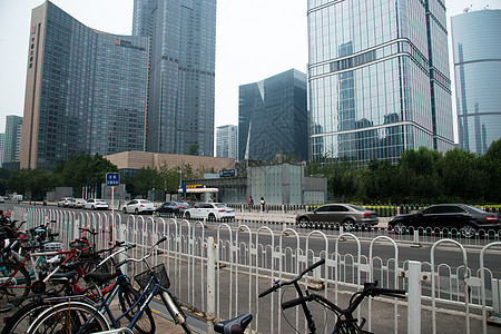 北京的商业商务区和街道图片