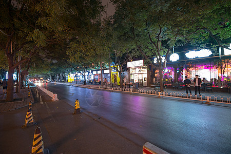北京街道的景象和城区高清图片
