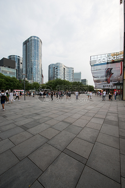 北京街道的景象和城区图片