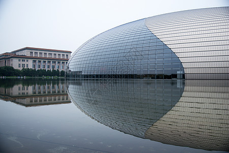 旅游目的地国内著名景点摄影北京大剧院图片