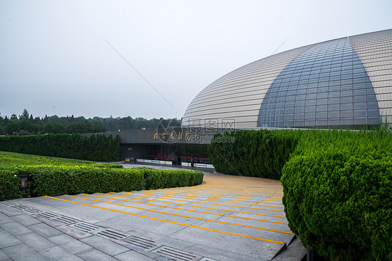 摄影旅游胜地歌剧院北京大剧院图片