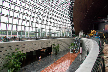 圆顶建筑当地著名景点首都北京大剧院内景图片