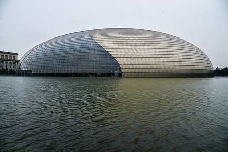都市风景旅行圆顶建筑北京大剧院图片