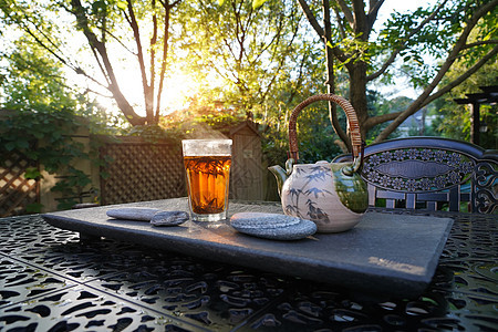 瓷器享乐环境保护茶杯背景图片
