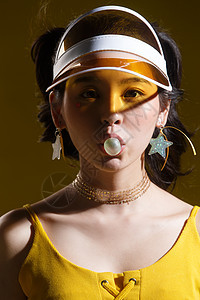 东亚摄影东方人快乐的年轻女人图片