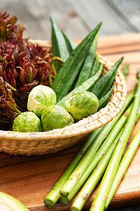 膳食健康生活方式色彩鲜艳新鲜蔬菜图片