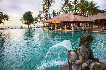 巴厘岛海边度假村图片