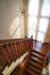 木地板宽敞的居室楼梯图片
