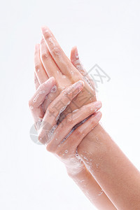 手势语洗手图片
