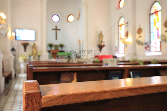 广州沙面教堂内景图片