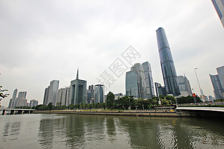 珠江新城西塔北京城市建筑背景