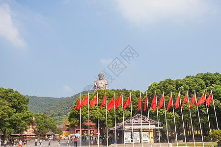 江苏省无锡灵山风景区背景图片