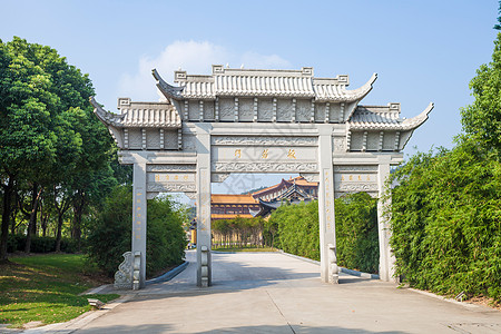 佛教祈祷户外公园江苏省无锡灵山风景区背景