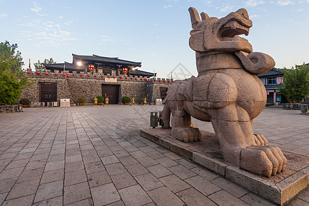 无锡灵山非都市风光度假胜地元素江苏省无锡三国城背景