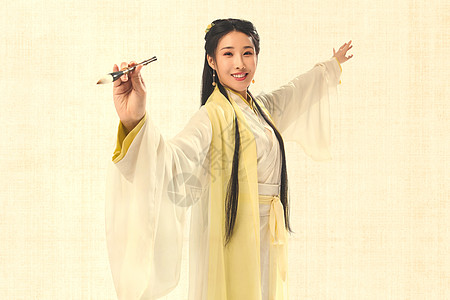 古代服饰摄影图片