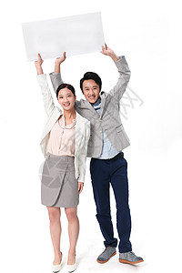 亚洲人青年女人快乐两个青年商务人士图片