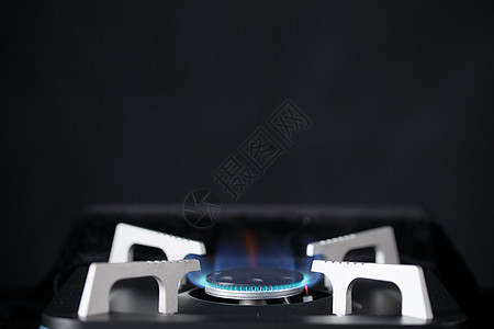 厨房天然气化石燃料燃气灶图片