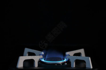 煤气灶火现代燃气灶图片