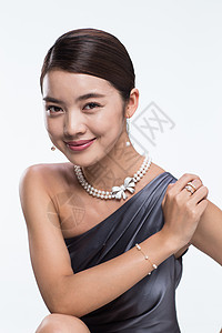 亚洲脸彩色图片漂亮的青年女人的肖像图片