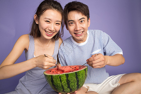 吃西瓜活动图片