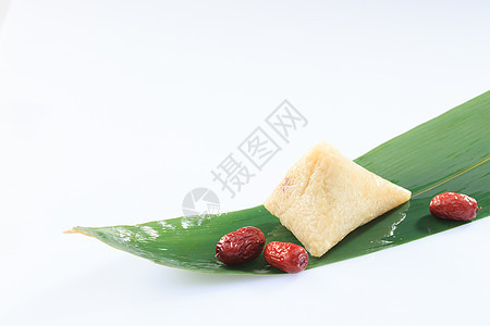 端午节日美食白米粽背景图片