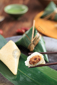 糯米饮食餐饮粽子图片