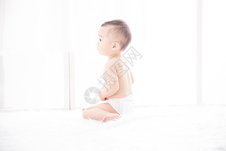 柔和家庭生活亚洲人可爱男婴儿图片