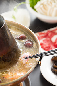 铜锅菜食品涮羊肉图片