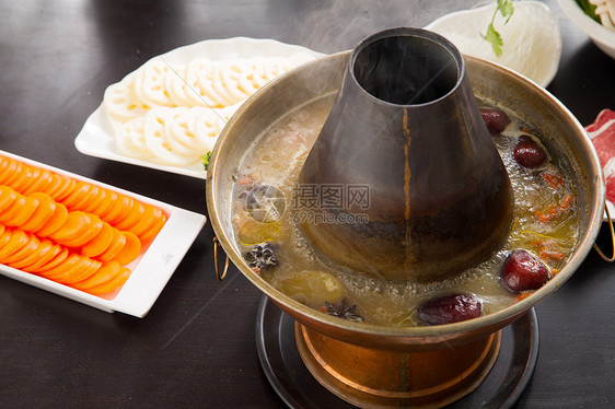 新年新鲜餐馆涮羊肉图片