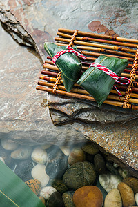 文化餐饮主食粽子图片