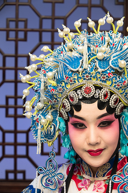 动作传统文化表演者京剧