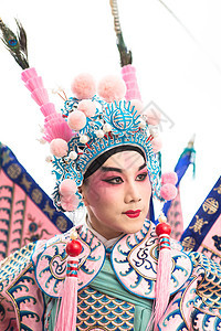 青年男人艺术文化和娱乐传统服装京剧图片