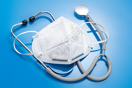 医疗防流感口罩医疗用品防护口罩和听诊器图片