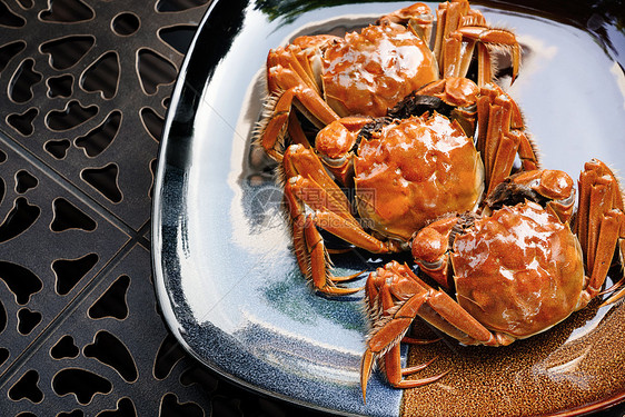 东方食品饮食文化营养螃蟹图片