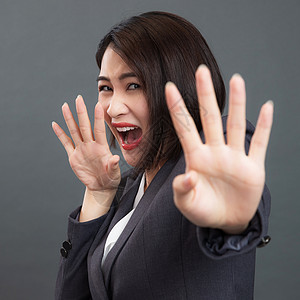 张丽背景抓狂的商务青年女人背景