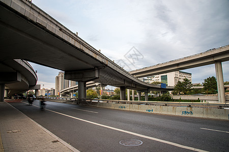 城市房地产立交桥北京西直门建筑群图片