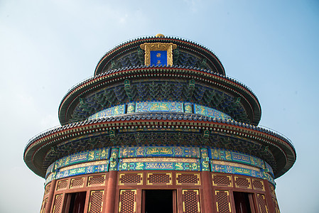 天空圆形天坛公园北京天坛祈年殿图片