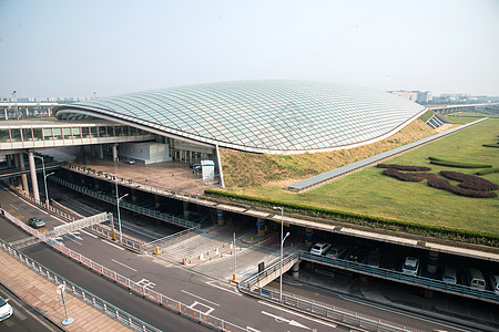 北京大楼环境航空旅游胜地北京首都国际机场背景
