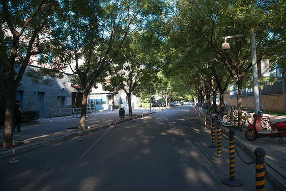 建造摄影户外北京三里屯街道图片