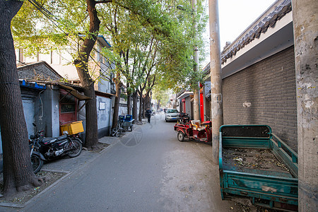 建筑外部大城市白昼北京胡同图片