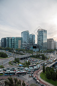 北京市东直门建筑群图片